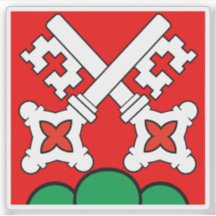 Flagge des Bezirks La Neuveville, Schweiz