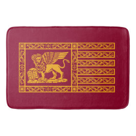 Flagge des Brieftaschen aus dem Foto Venedig Badematte