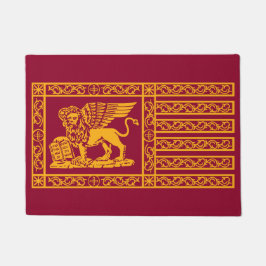 Flagge des Brieftaschen aus dem Foto Venedig Fußmatte