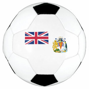 Flagge des Britischen Antarktis-Territoriums Fußball