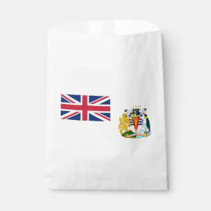 Flagge des Britischen Antarktis-Territoriums Geschenktütchen