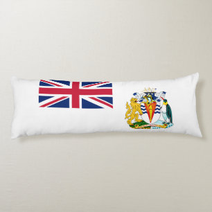 Flagge des Britischen Antarktis-Territoriums Seitenschläferkissen