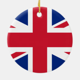 Flagge des britischen Ornaments Keramik Ornament