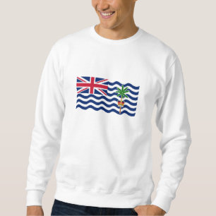 Flagge des Britischen Territoriums im Indischen Oz Sweatshirt