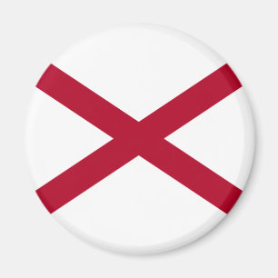 Flagge des Bundesstaates Alabama Magnet