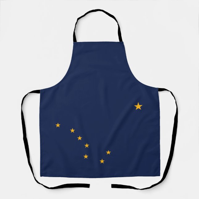 Flagge des Bundesstaates Alaska Schürze (Vorderseite)