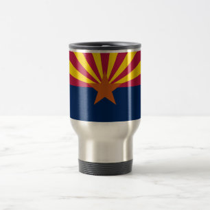 Flagge des Bundesstaates Arizona Reisebecher
