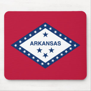 Flagge des Bundesstaates Arkansas Mousepad