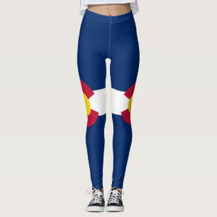 Flagge des Bundesstaates Colorado Leggings