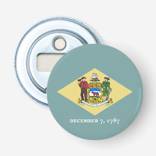 Flagge des Bundesstaates Delaware Flaschenöffner