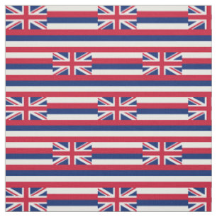 Flagge des Bundesstaates Hawaii Stoff