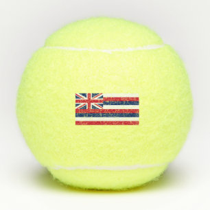 Flagge des Bundesstaates Hawaii Tennisbälle