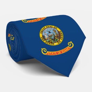 Flagge des Bundesstaates Idaho Krawatte