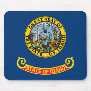 Flagge des Bundesstaates Idaho Mousepad