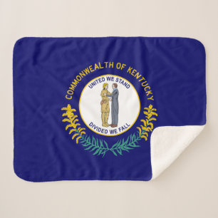 Flagge des Bundesstaates Kentucky Sherpadecke