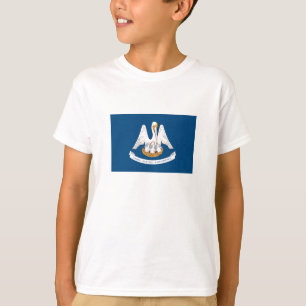 Flagge des Bundesstaates Louisiana T-Shirt