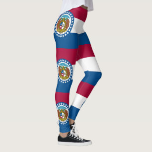 Flagge des Bundesstaates Missouri Leggings