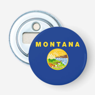 Flagge des Bundesstaates Montana Flaschenöffner