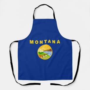 Flagge des Bundesstaates Montana Schürze