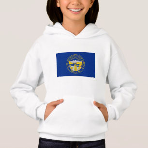 Flagge des Bundesstaates Nebraska Hoodie