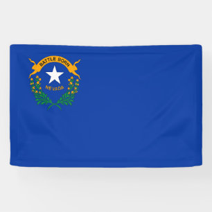 Flagge des Bundesstaates Nevada Banner