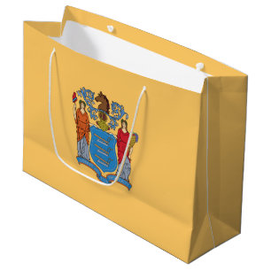Flagge des Bundesstaates New Jersey Große Geschenktüte