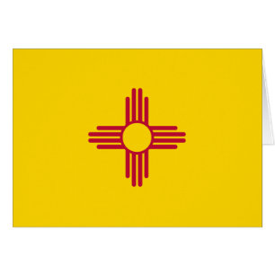 Flagge des Bundesstaates New Mexico
