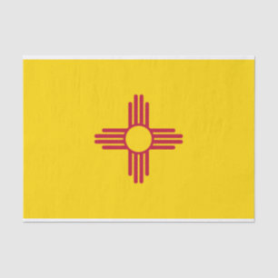 Flagge des Bundesstaates New Mexico Seidenpapier