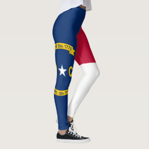 Flagge des Bundesstaates North Carolina Leggings