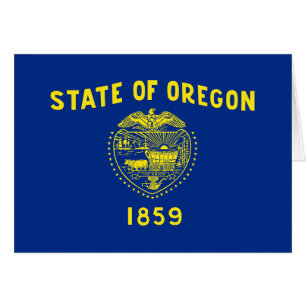 Flagge des Bundesstaates Oregon