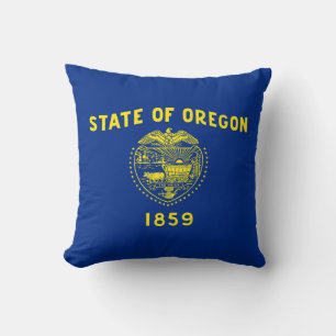 Flagge des Bundesstaates Oregon Kissen