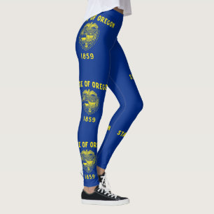 Flagge des Bundesstaates Oregon Leggings