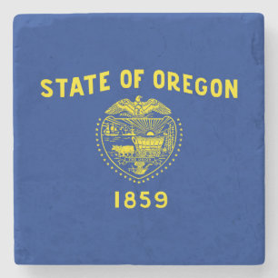 Flagge des Bundesstaates Oregon Steinuntersetzer