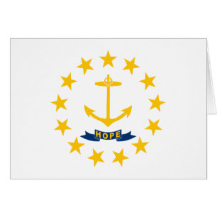 Flagge des Bundesstaates Rhode Island