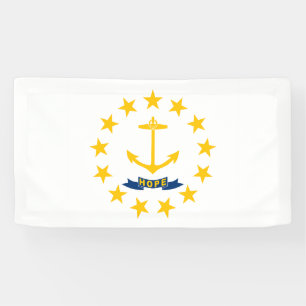 Flagge des Bundesstaates Rhode Island Banner