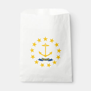 Flagge des Bundesstaates Rhode Island Geschenktütchen