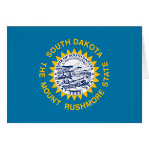 Flagge des Bundesstaates South Dakota