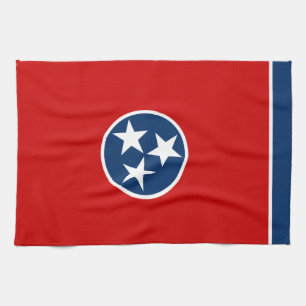 Flagge des Bundesstaates Tennessee Geschirrtuch