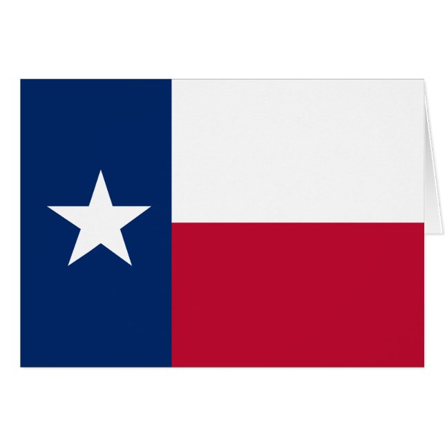 Flagge des Bundesstaates Texas (Vorderseite (Horizontal))