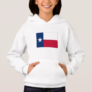 Flagge des Bundesstaates Texas Hoodie