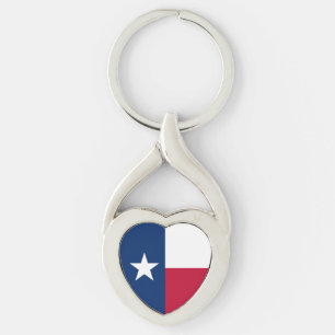 Flagge des Bundesstaates Texas Schlüsselanhänger