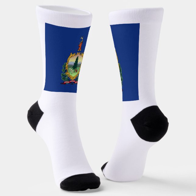 Flagge des Bundesstaates Vermont Socken (Gewinkelt)