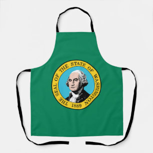Flagge des Bundesstaates Washington Schürze