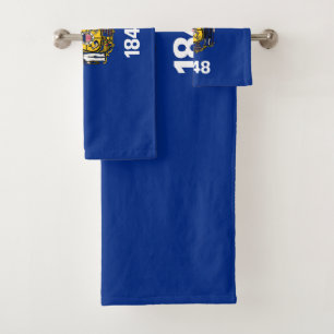 Flagge des Bundesstaates Wisconsin Badhandtuch Set