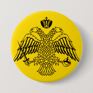 Flagge des Byzantinischen Reiches Button