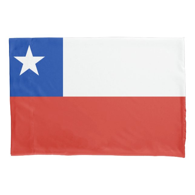 Flagge des Chilen Kissenbezug (Vorderseite)