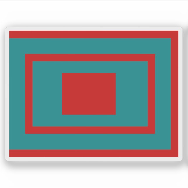 Flagge des derbischen Staat, Somalia Aufkleber (Vorderseite)