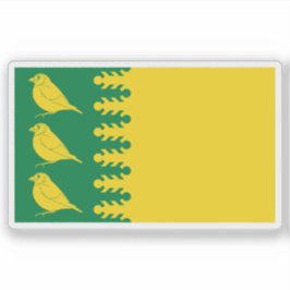 Flagge des Dorfes Finchfield, England Aufkleber