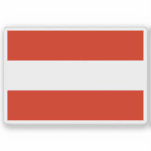 Flagge des Erzherzogtums Österreich (1453-1804) Aufkleber