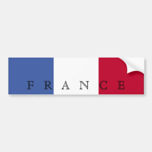 Flagge des französischen Autoaufklebers Autoaufkleber
